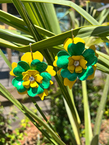 Green and Yellow Flower