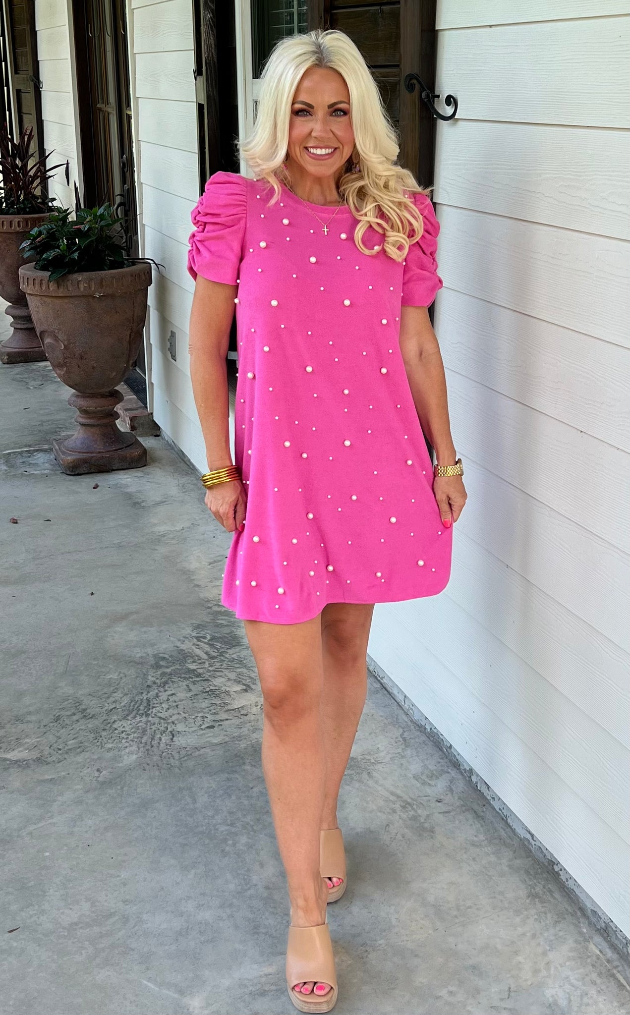 Pink Pearl Dress