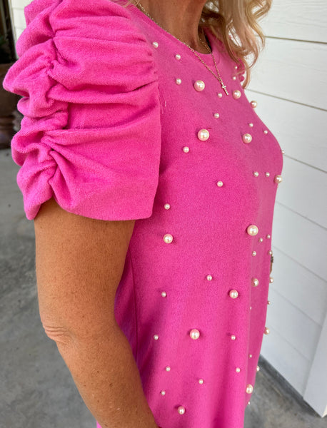 Pink Pearl Dress