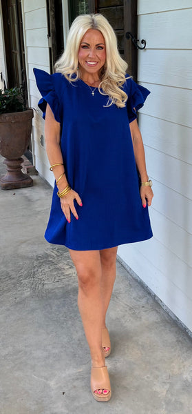 Royal Textured Dress