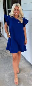 Royal Textured Dress