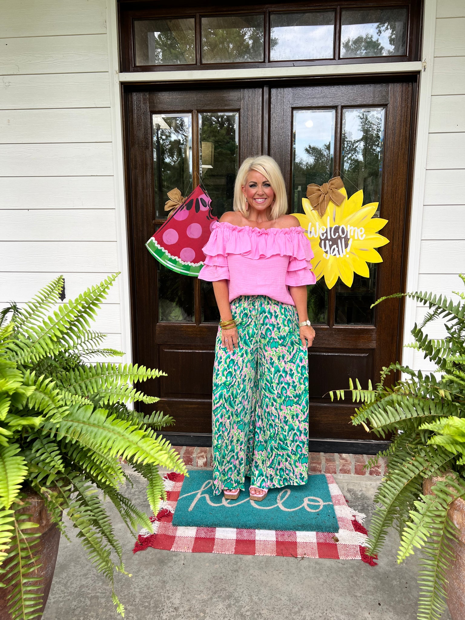 Wild Side Palazzo Pants
