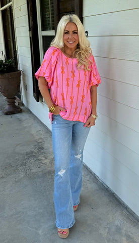 Pink Ribbon Top