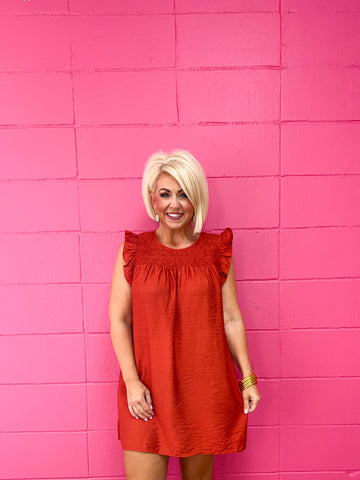 Harvest Smocked Dress