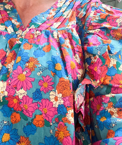 Happy Floral Ruffle