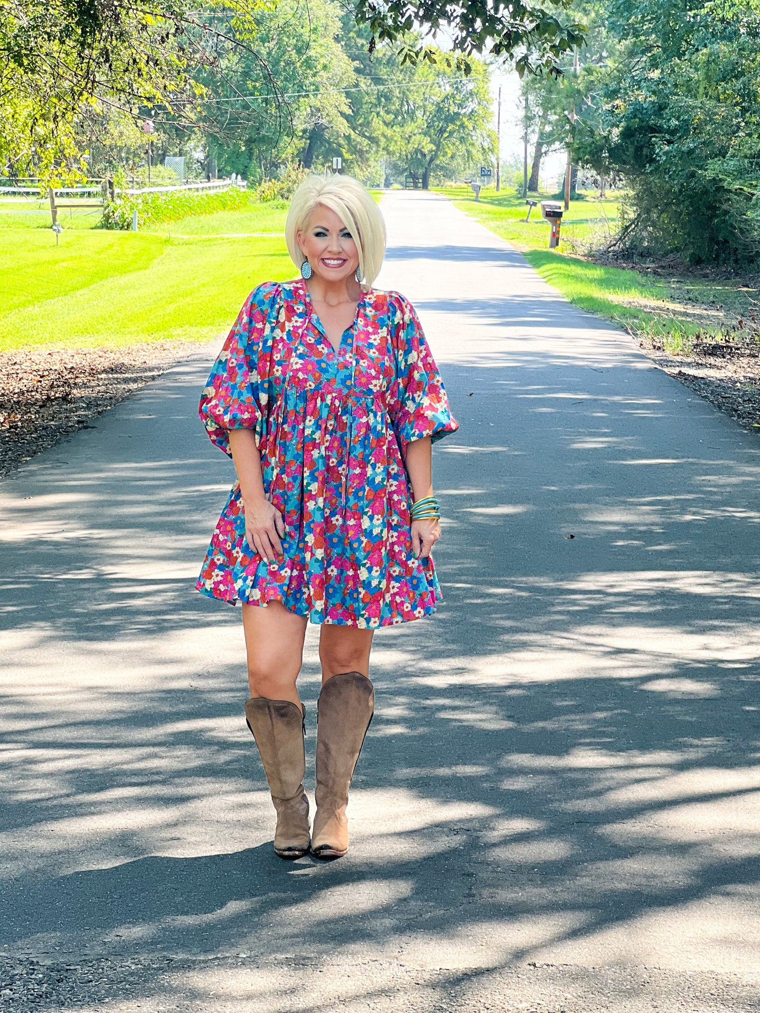 Happy Floral Dress