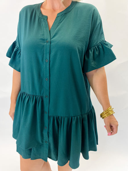 Hunter Green Dress